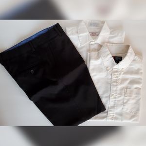 Boy's Husky 12 Dress Pants and Shirts